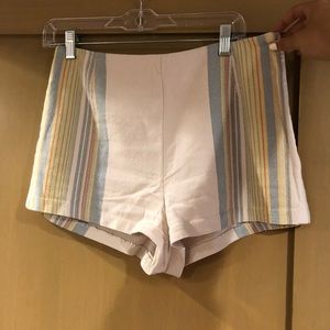 High-waisted Free People shorts!